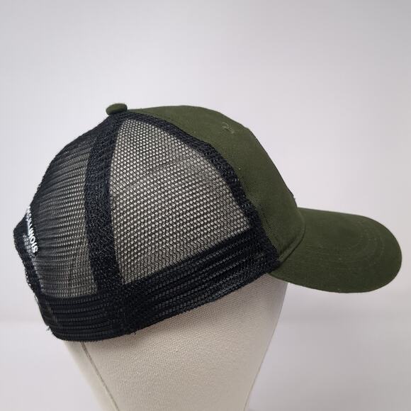 Special Olympics Illinois Snapback Trucker Cap Green OS Adjustable Mesh Back - Picture 5 of 9